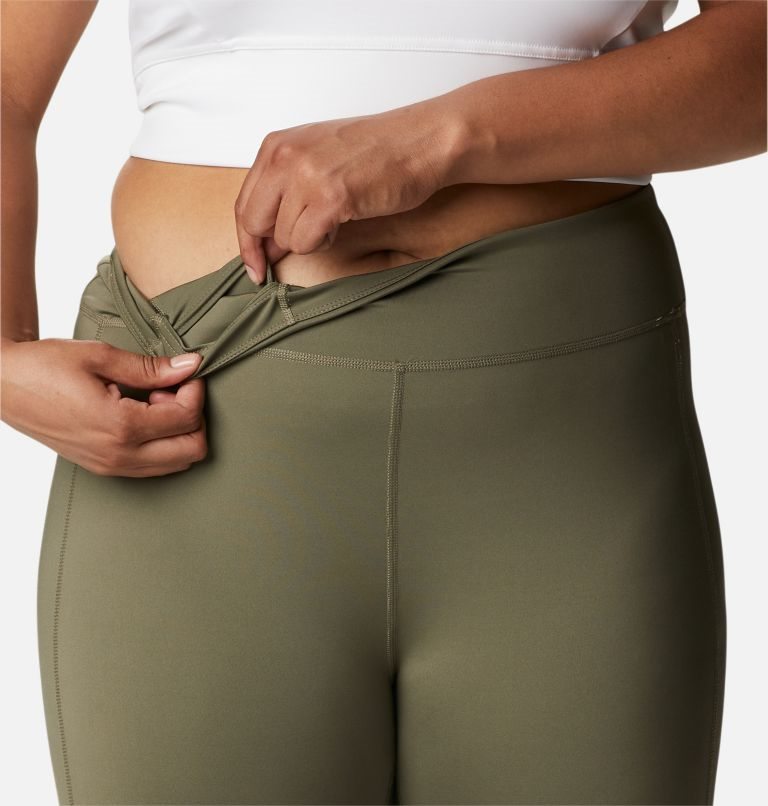 Women's Columbia River Tight Olive | Plus Size CA-J1C5L